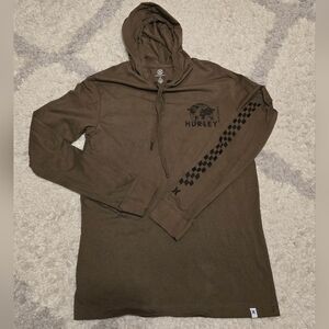 HURLEY L/S Dark Brown Tee